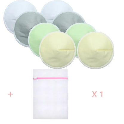 4 Pairs High Quality Reusable Nursing Pads Pregnant Women Skin Friendly Postpartum Washable Breast Pads Breastfeeding Accessory