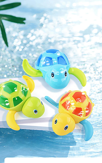 Jouets de bain mécaniques tortues