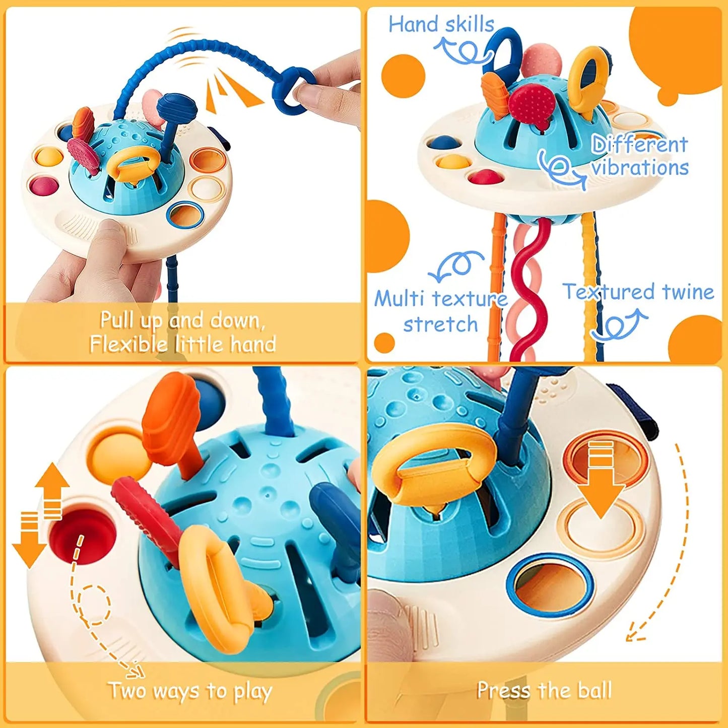 Jouets éducatifs multisensoriels Montessori