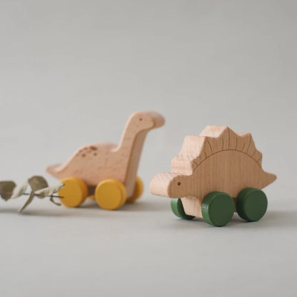 Jouets dinosaures en bois Montessori