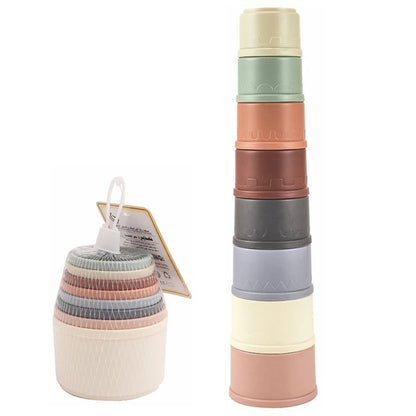 Jouets de tasses empilables Montessori