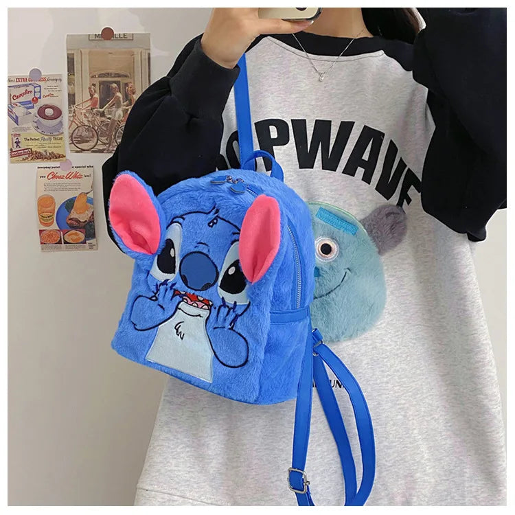 Sac à dos en peluche Stitch