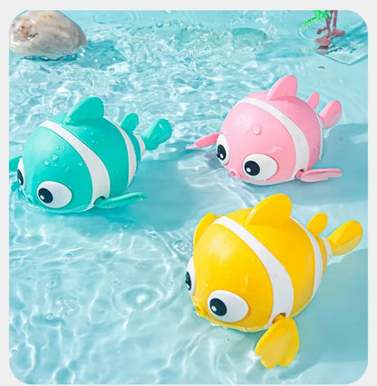 Jouets de bain mécaniques poissons clown