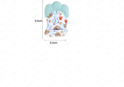 Gants de dentition en forme de patte d'animaux