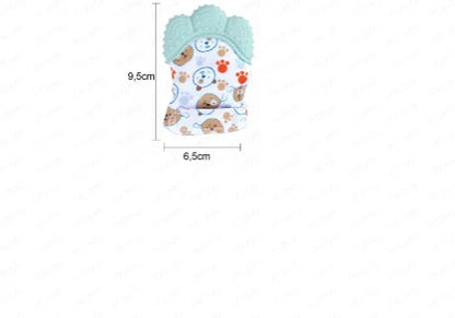 Gants de dentition en forme de patte d'animaux