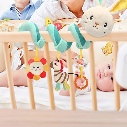 Jouets en peluche musical en spirale