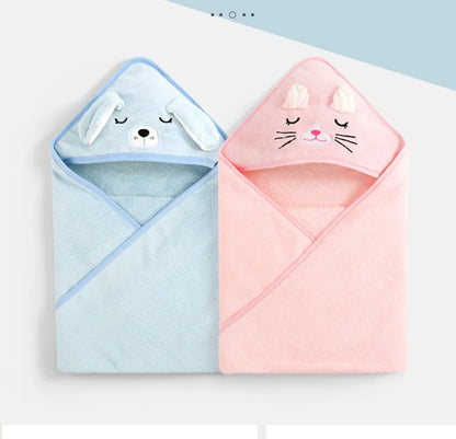 Serviette de bain motif d'animaux