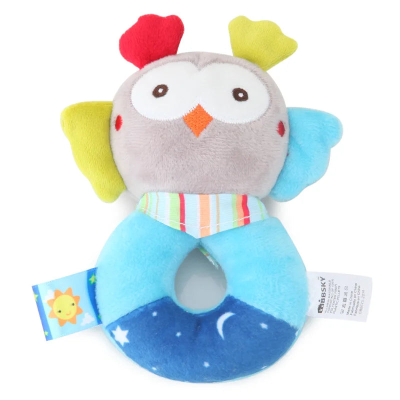 Hochet en peluche, jouet éducatif précoce